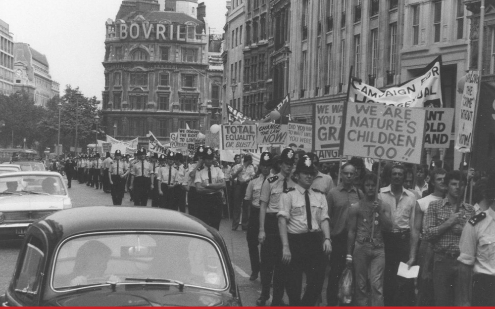 50th Anniversary of First Official UK Gay Pride Rally British Online