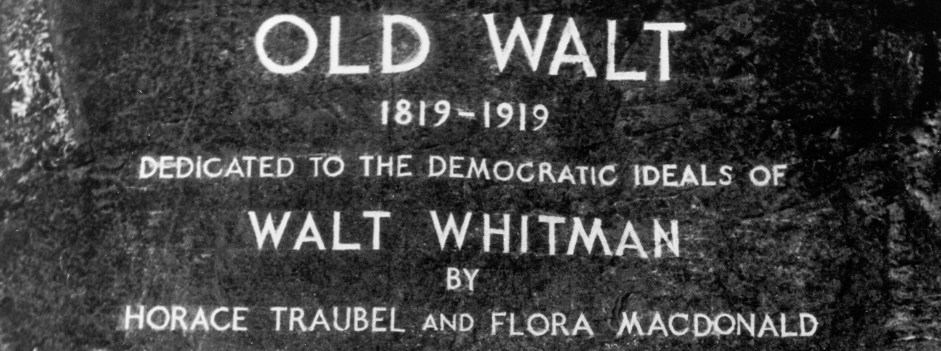 Walt Whitman Inscription on Mazinaw Rock
