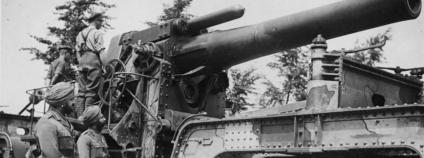 Maharaja of Patiala visits the Western Front