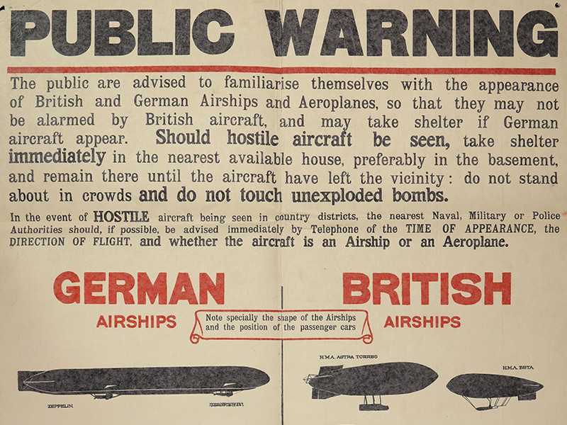 View volume: First World War.