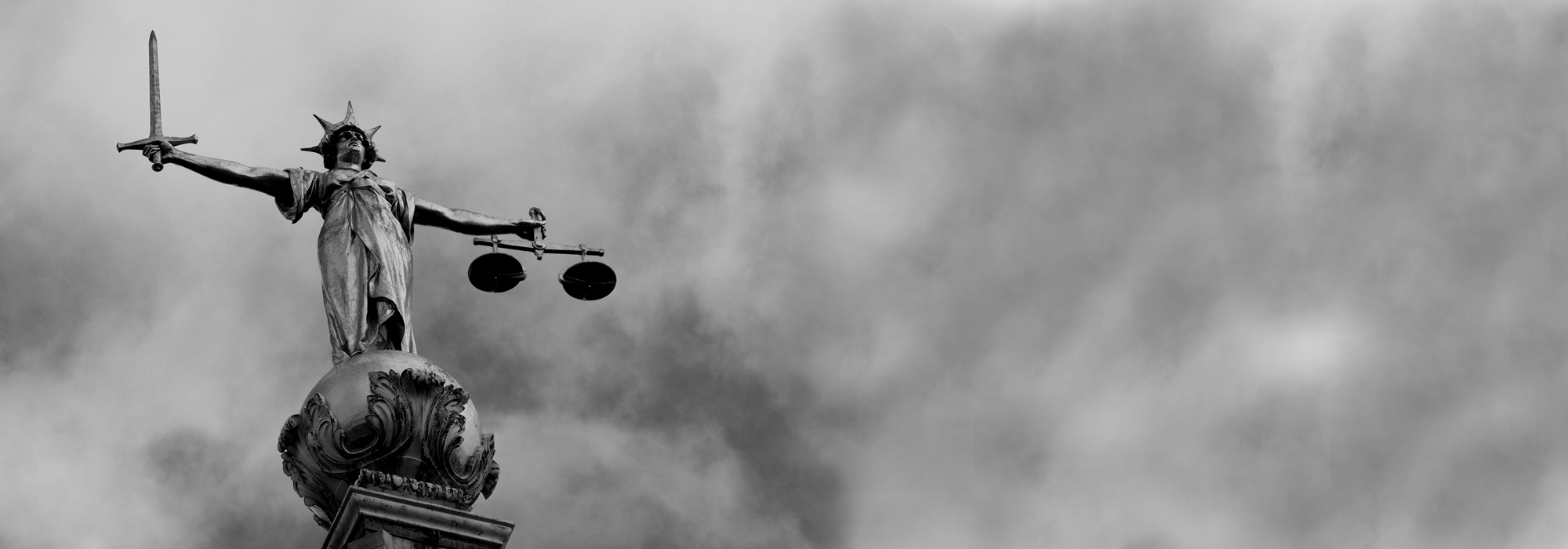 Lady Justice statue at the Old Bailey, Central Criminal Court