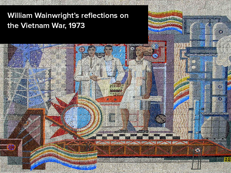 View volume: William Wainwright’s reflections on the Vietnam War, 1973.