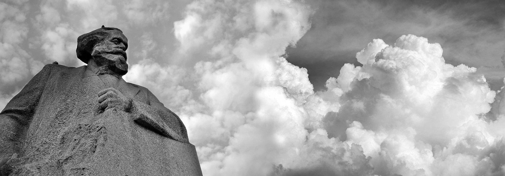 An image of the monument to Karl Marx in Moscow city centre.