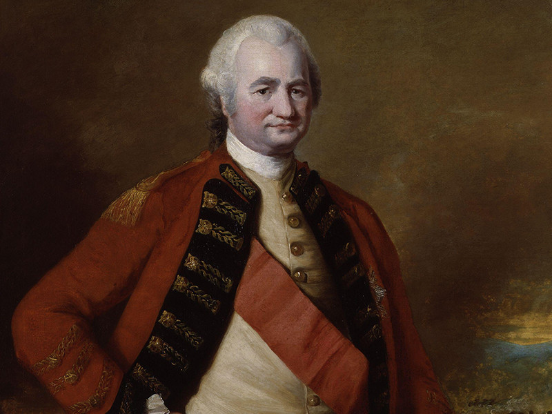 A painting of the first British Governor of the Bengal Presidency, Robert Clive.