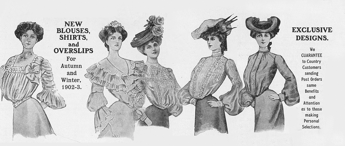 Illustrations of Latest Women's Fashion, 1902