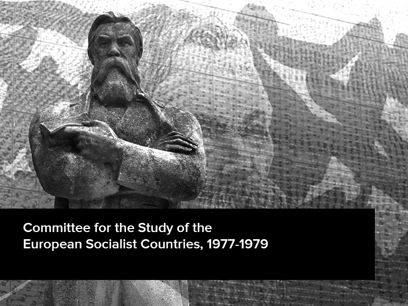View volume: Committee for the Study of the European Socialist Countries, 1977-1979.