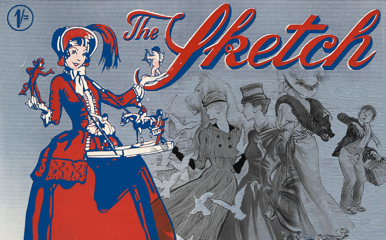 Illustrations of British High Society from The Sketch
