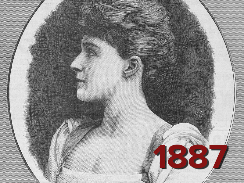 View volume: The Illustrated Sporting and Dramatic News, 1887.