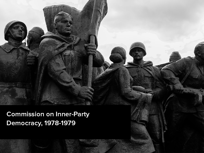 View volume: Commission on the Election Method of the Executive Committee, 1945-1947.