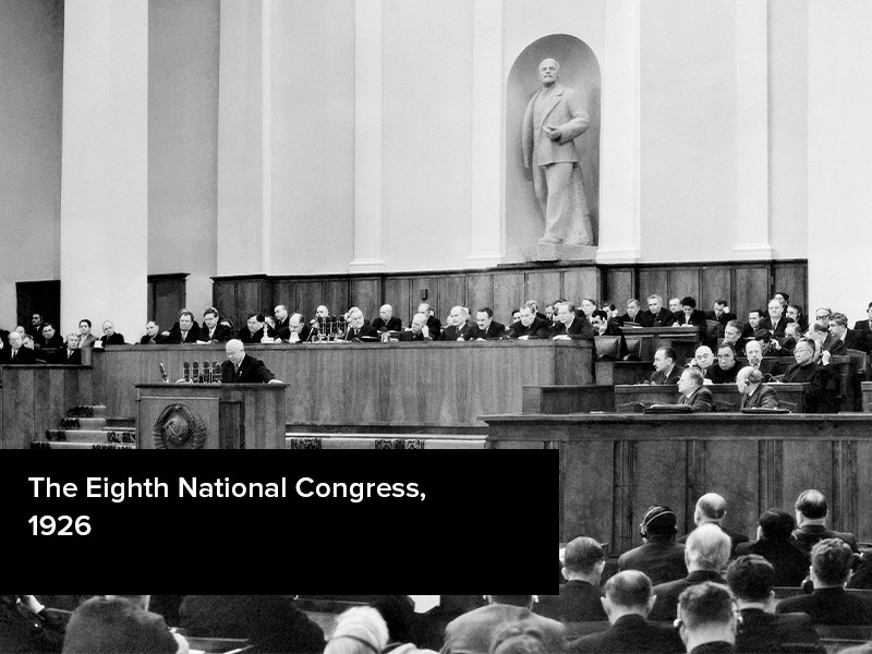 View volume: The Eighth National Congress, 1926.