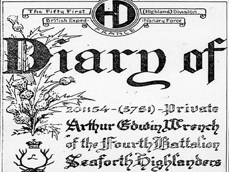 View volume: Privates' Diaries, August 1914–February 1919.