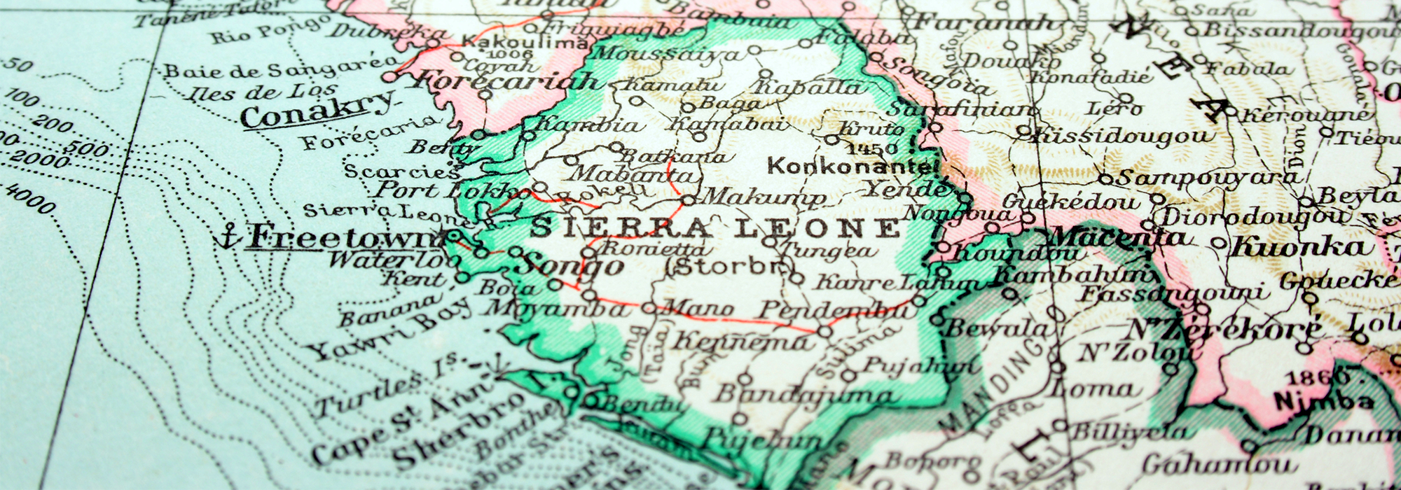 Freetown, Sierra Leone, the way we looked at it in 1949.