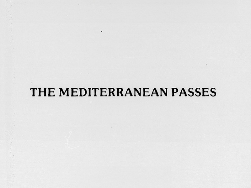 View volume: Registers of Mediterranean Passes, 1662–1784.
