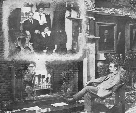 Mr. Stanley Bladwin, the new Prime Minister, resumes his armchair in the library at Chequers. while Mr. Ramsay MacDonald resumes his, in the bosom of his family in Hampstead.