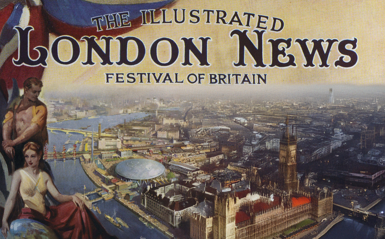 Illustrated London News Cover for the special issue on the Festival of Britain