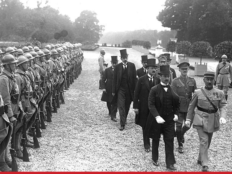View volume: Records relating to the Treaty of Trianon, 1920.